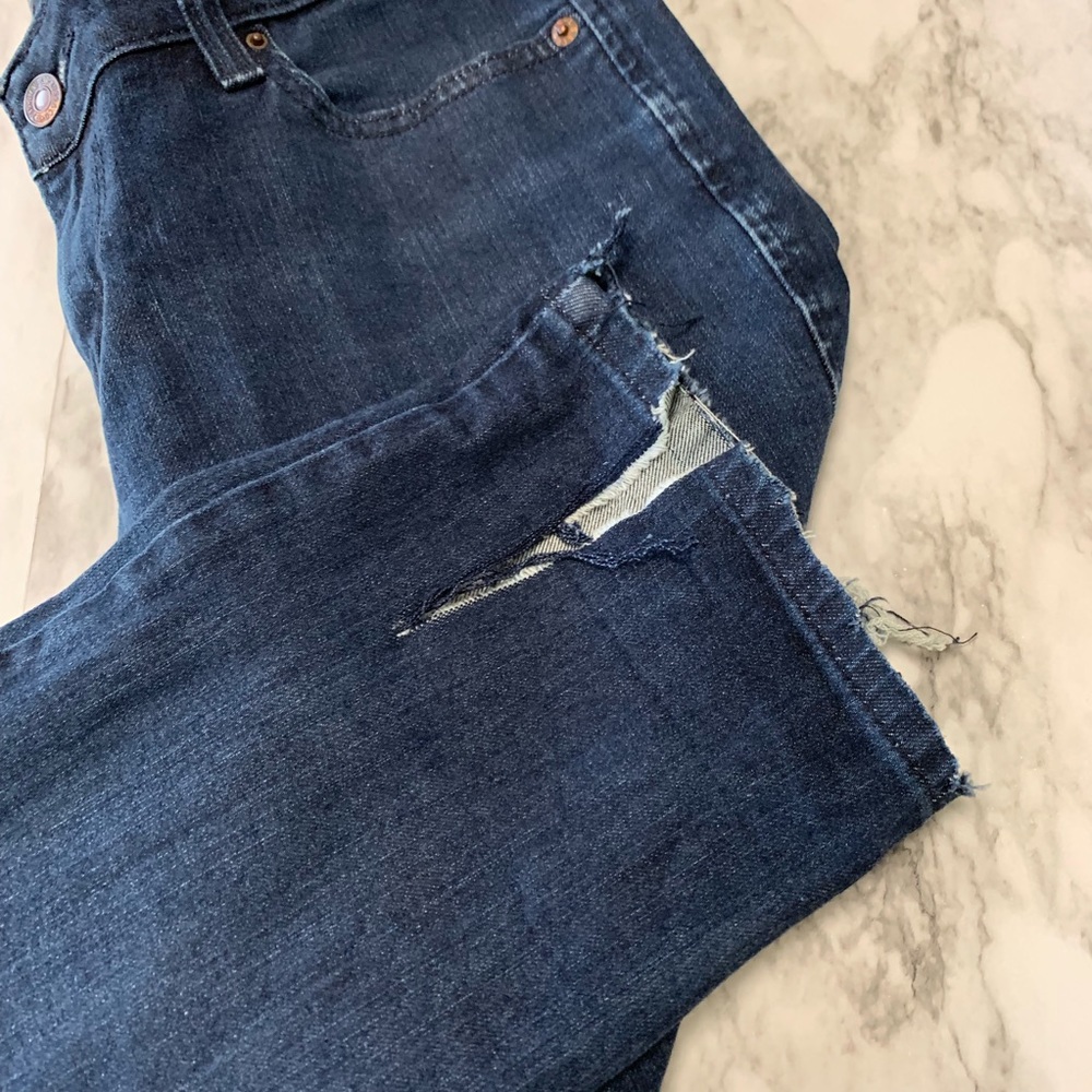 Levi’s Straight 552 Raw hem Jeans - Picture 7 of 8